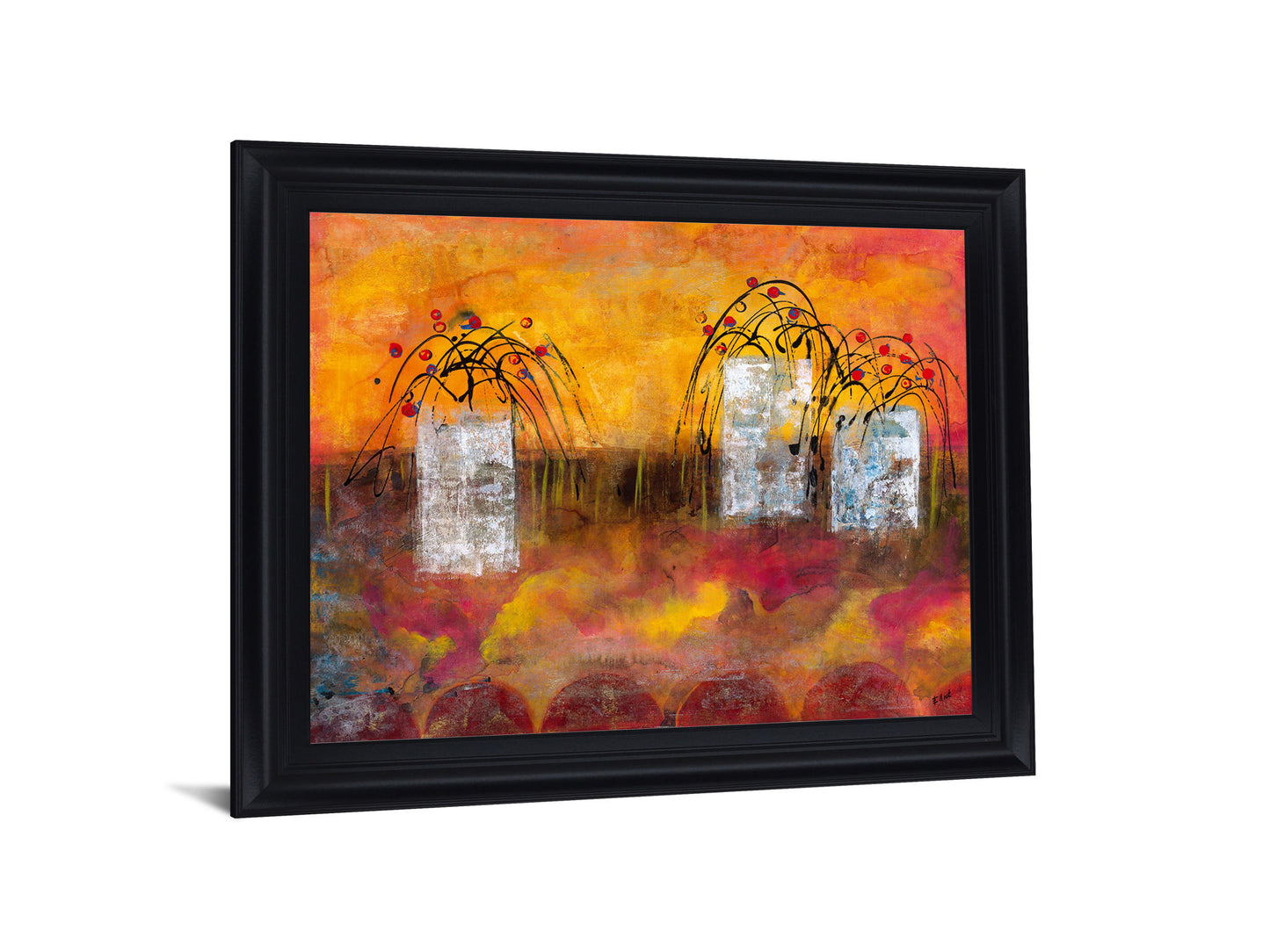 Sunlit Whimsy - 28" x 34" Framed Wall Art