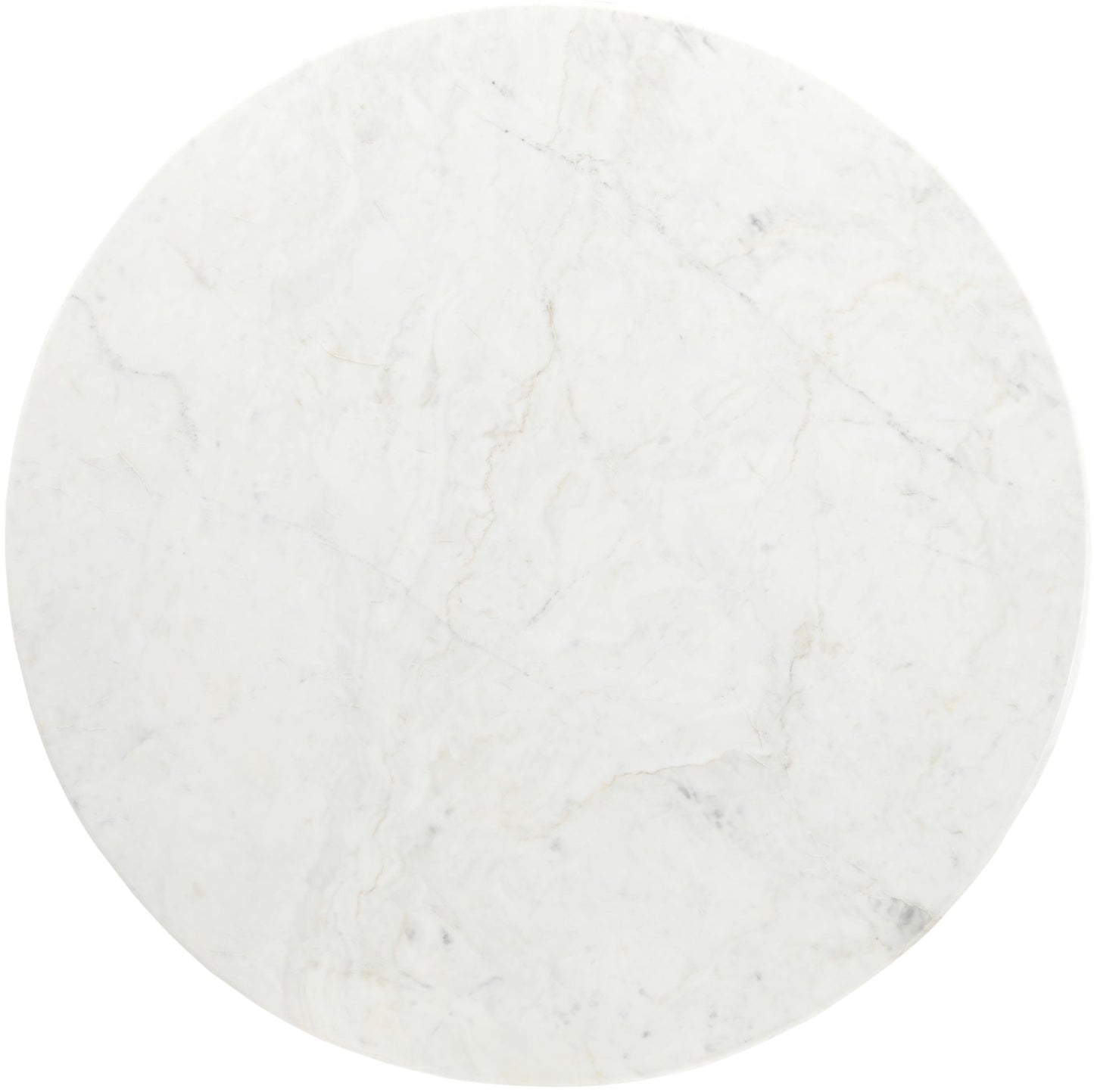 Liona - 42" Marble And Mango Wood Dining Table