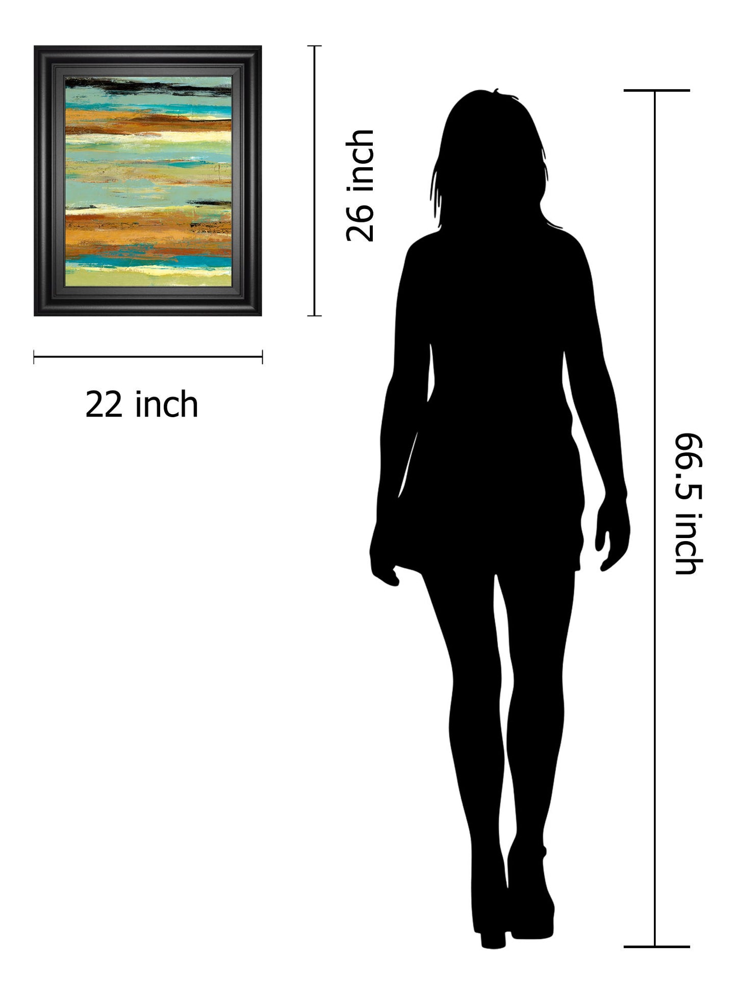 Terra Firma I By Maria Donovan - Framed Print Wall Art - Gold