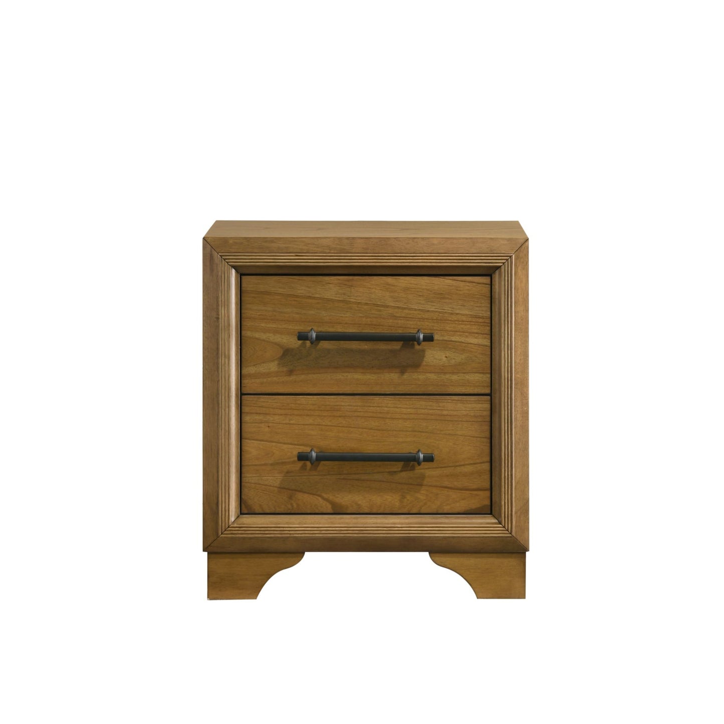 Harmony - 2-Drawer Nightstand With USB - Walnut