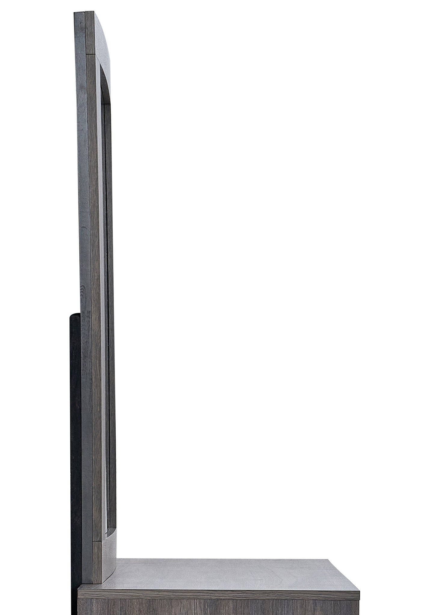 Aberdeen - Mirror - Gray / Oak