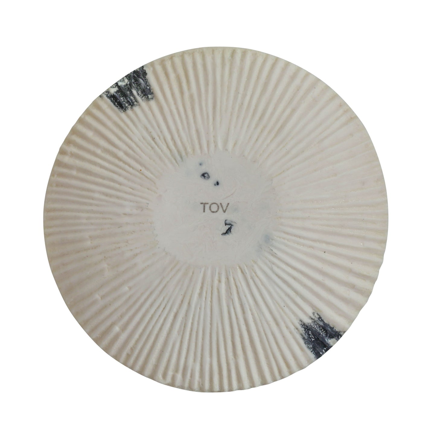 Ikani - Resin Serving Plate - Black / White