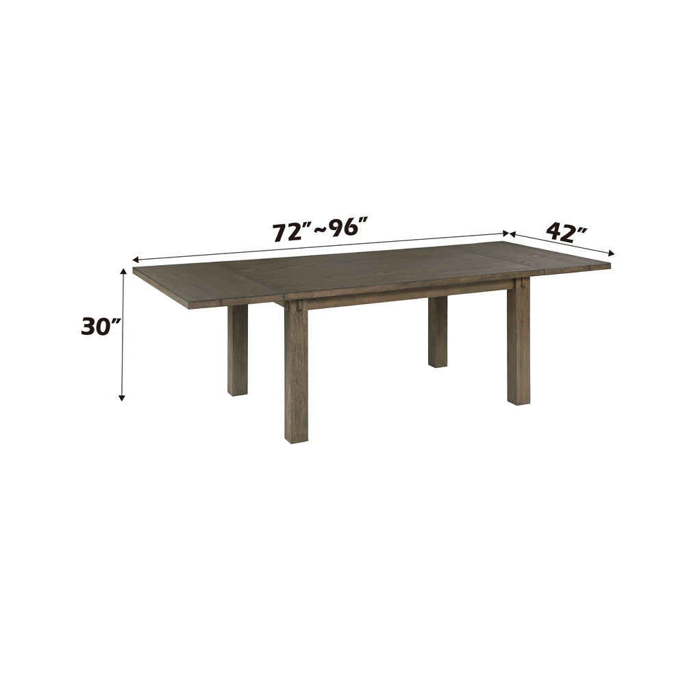 Nabirye - Dining Table - Dark Oak