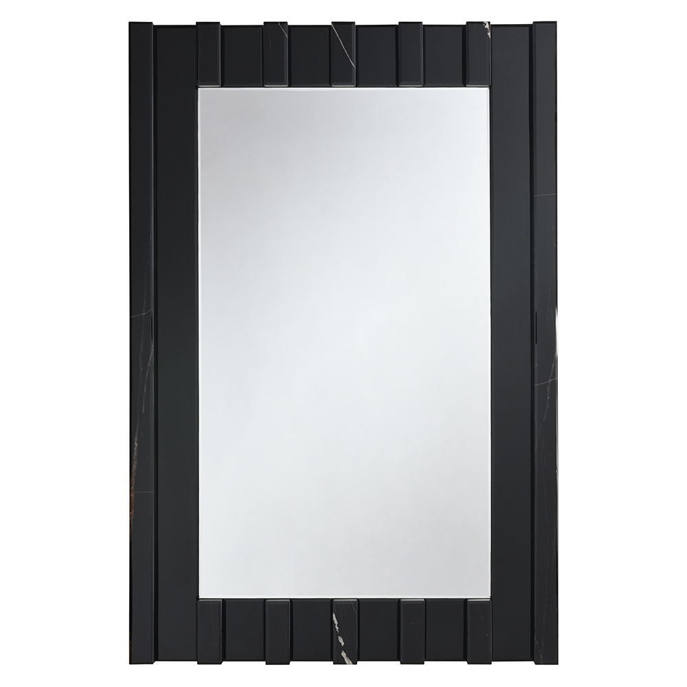 Drisana - Accent Mirror - Black Mirrored
