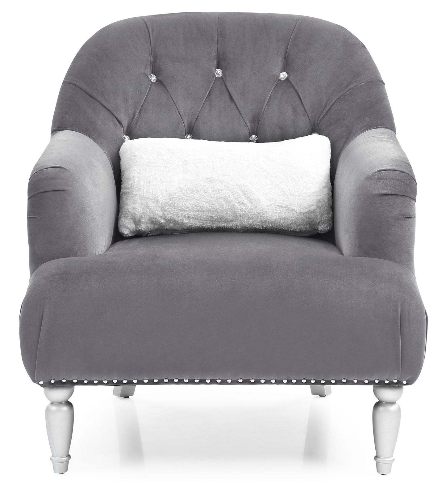 Jewel - Chair - Gray
