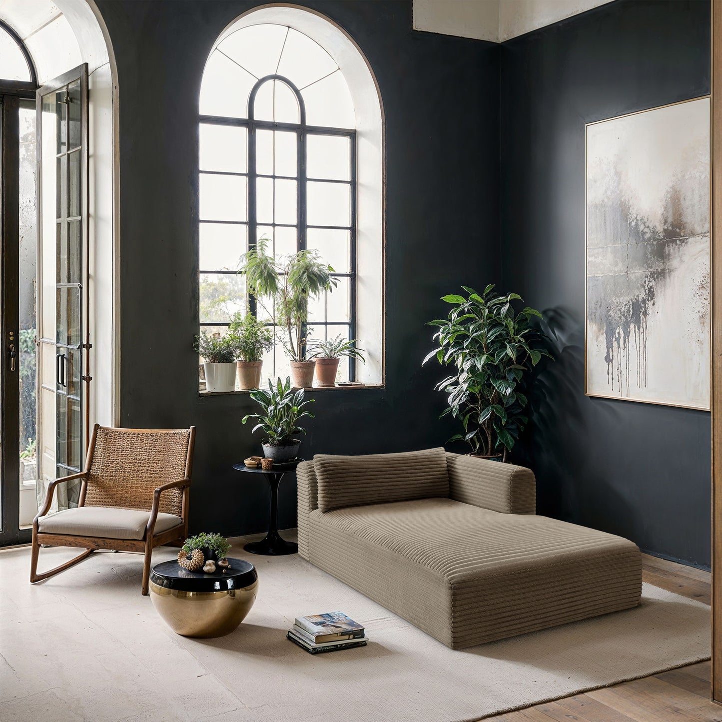 Shaggy - Fabric Chaise