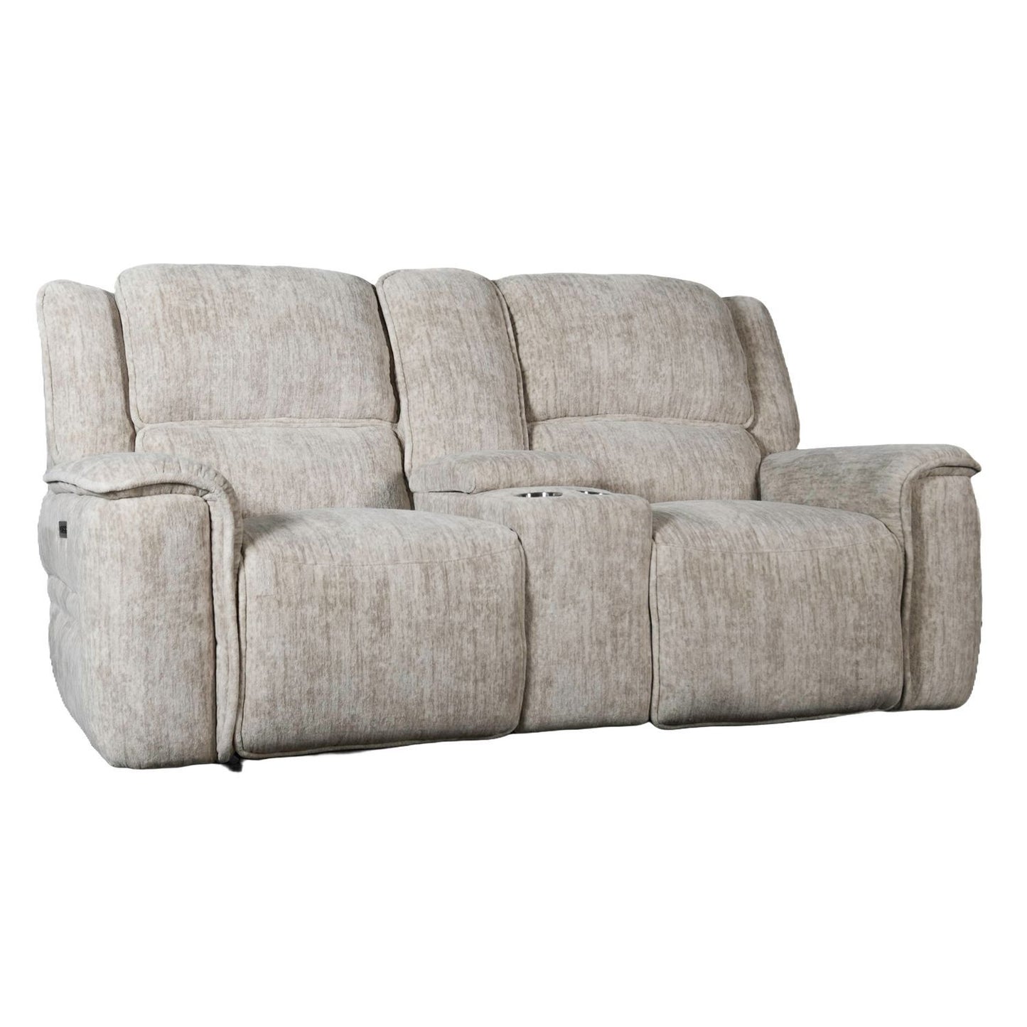 Clayton - Loveseat With Console P3 & ZG - Galactic Parchment