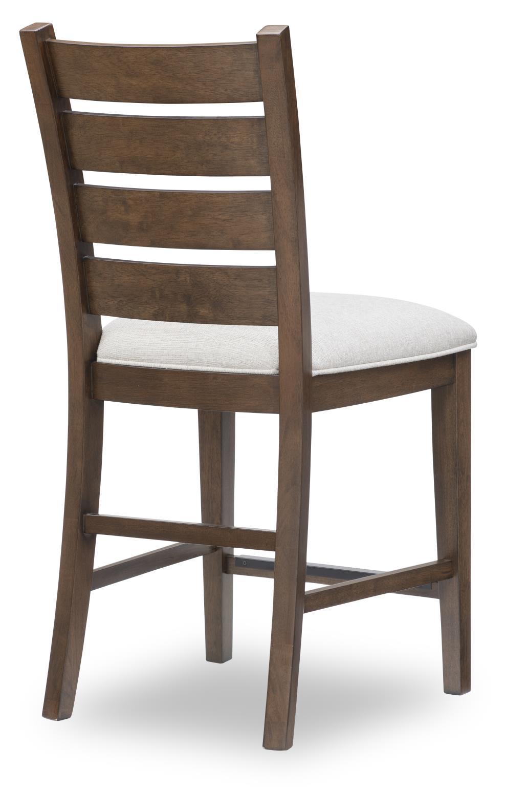 Hartford - Ladder Back Counter Height Chair (Set of 2) - Fawn