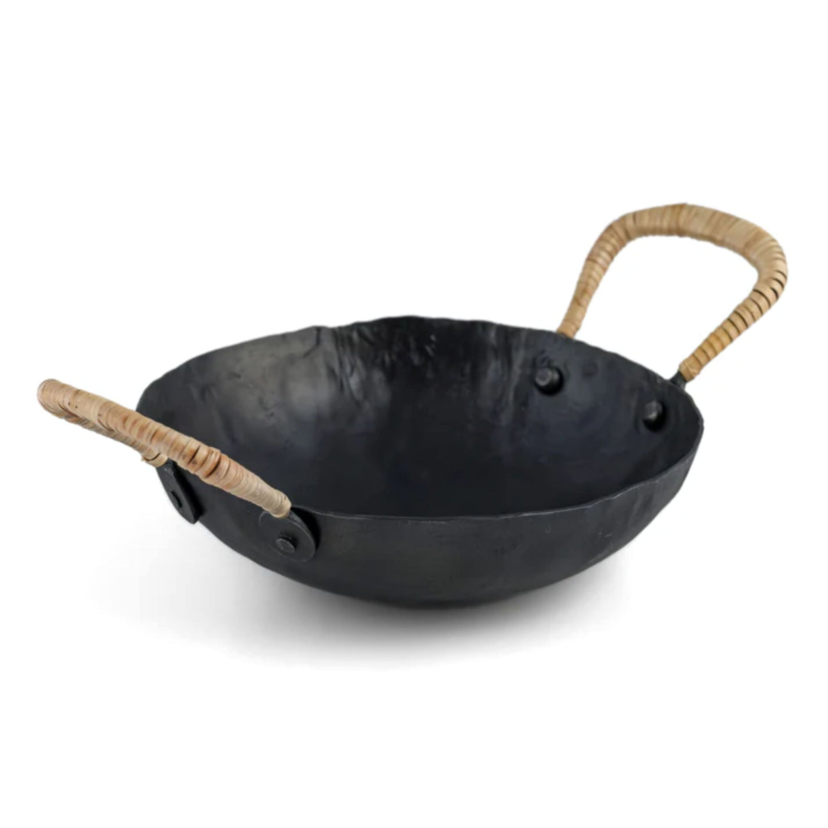 Verma - Hammered Iron Catchall - Black