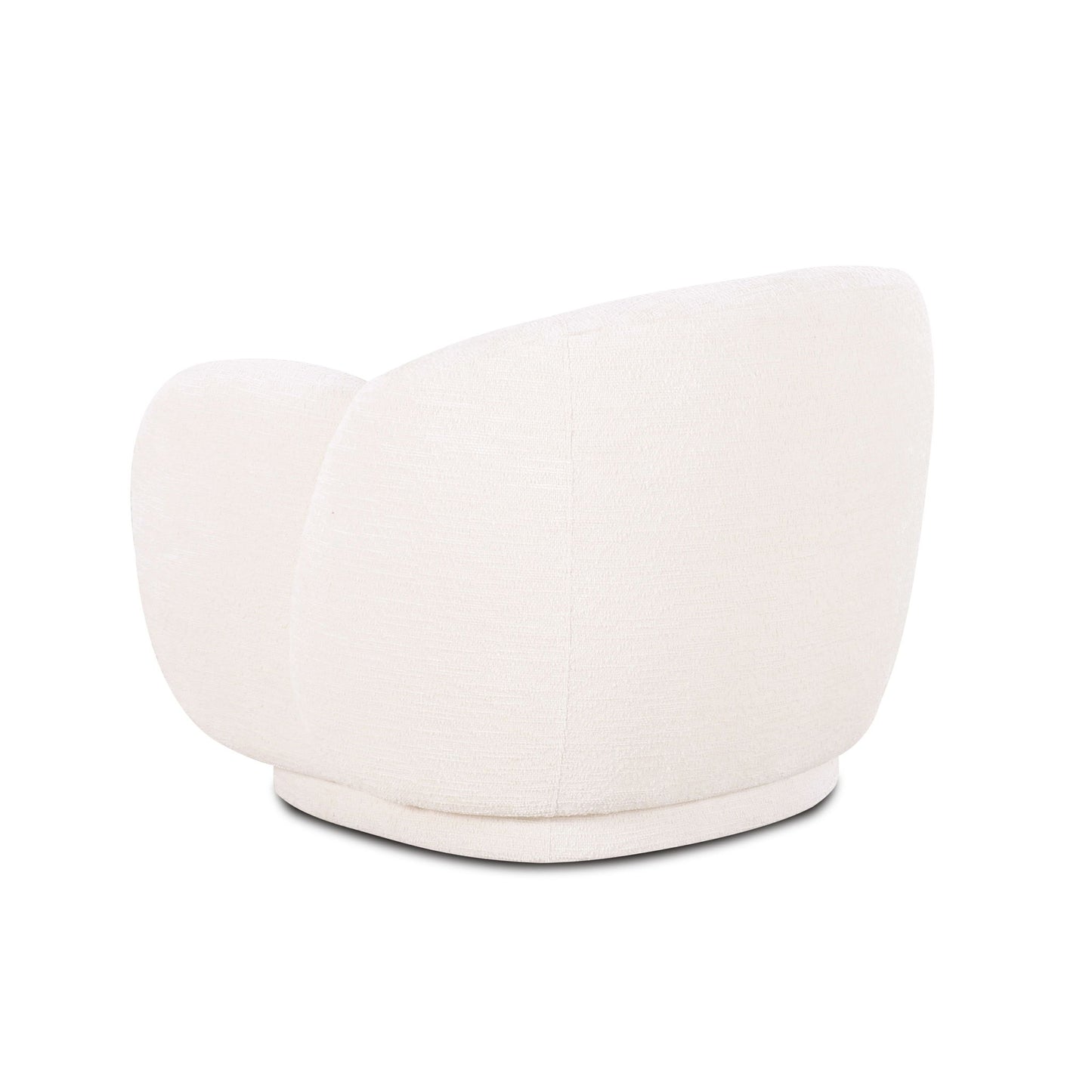 Misty - Knubby Fabric Accent Chair