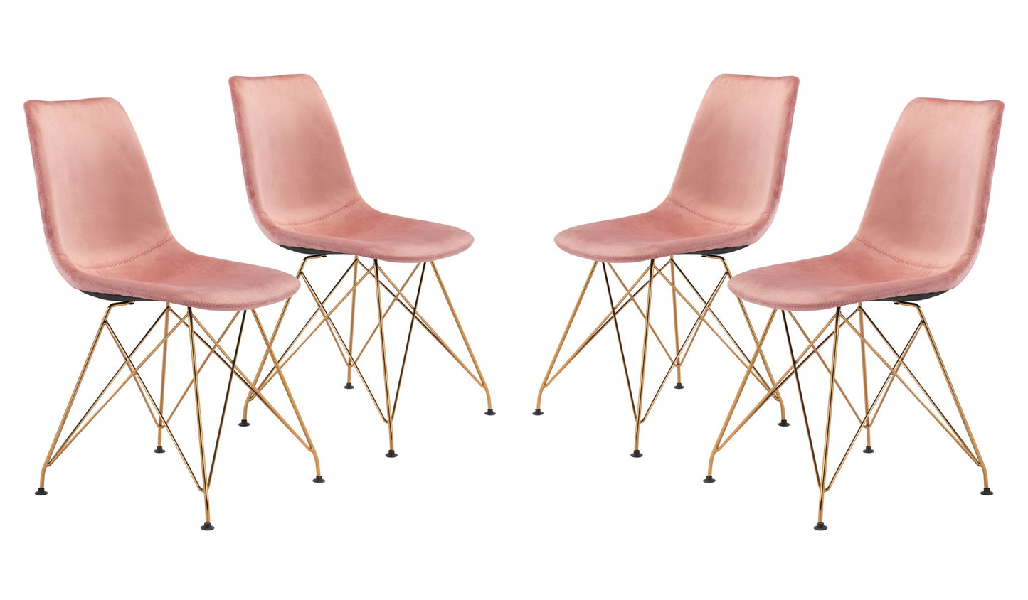 Parker - Dining Chair (Set of 4) - Pink