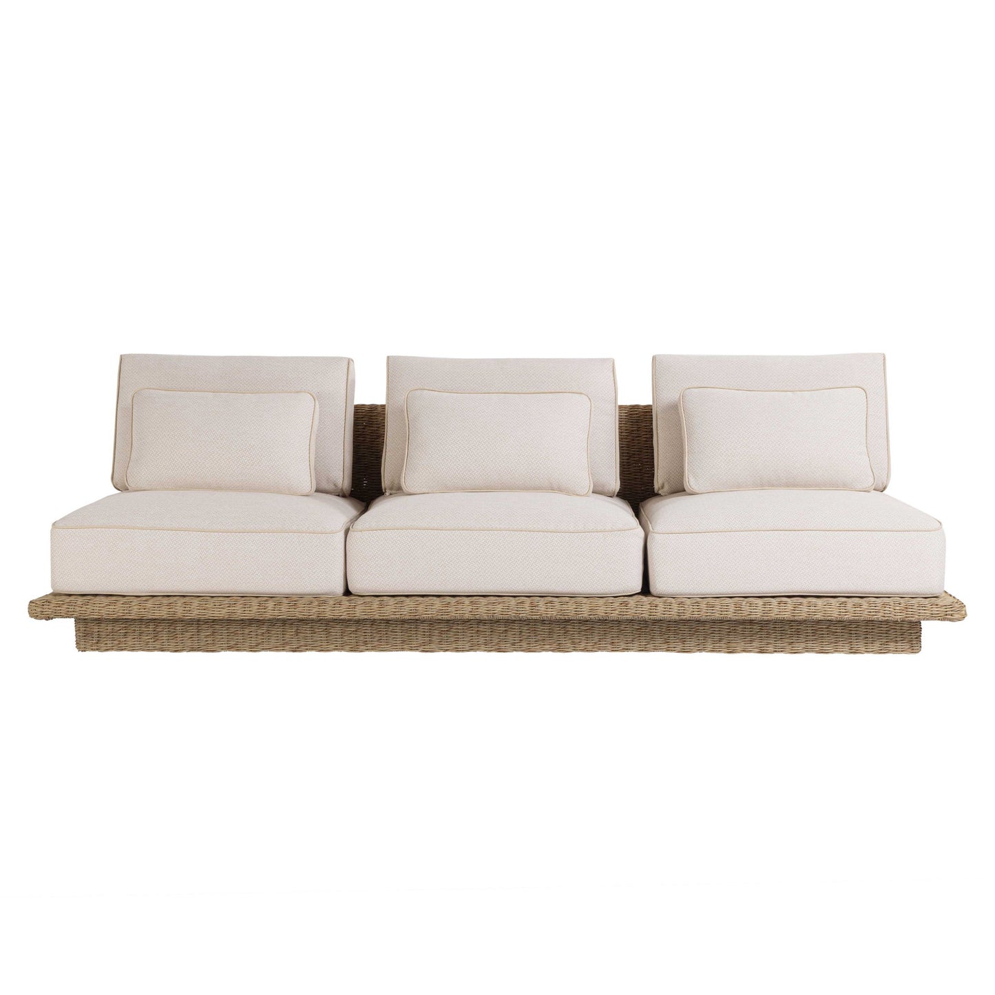 Mora - 96" Outdoor Sofa - Cream