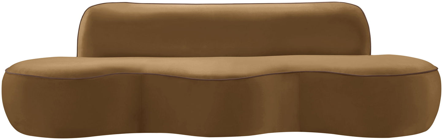 Swerve - Velvet 101" Upholstered Sofa