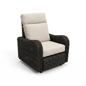 Mission Beach - Recliner - Brown / Beige