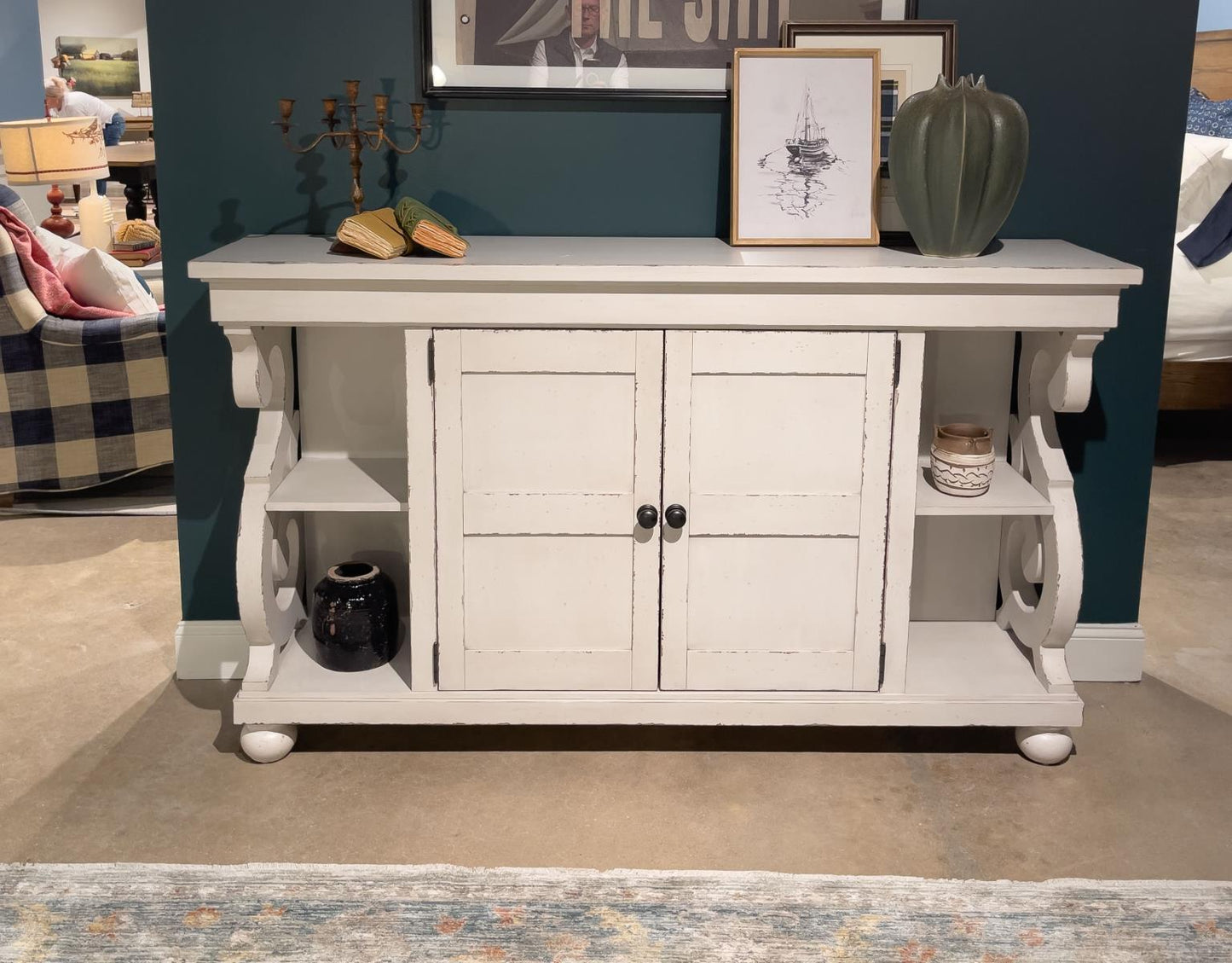 Vintage Market - Round End Table