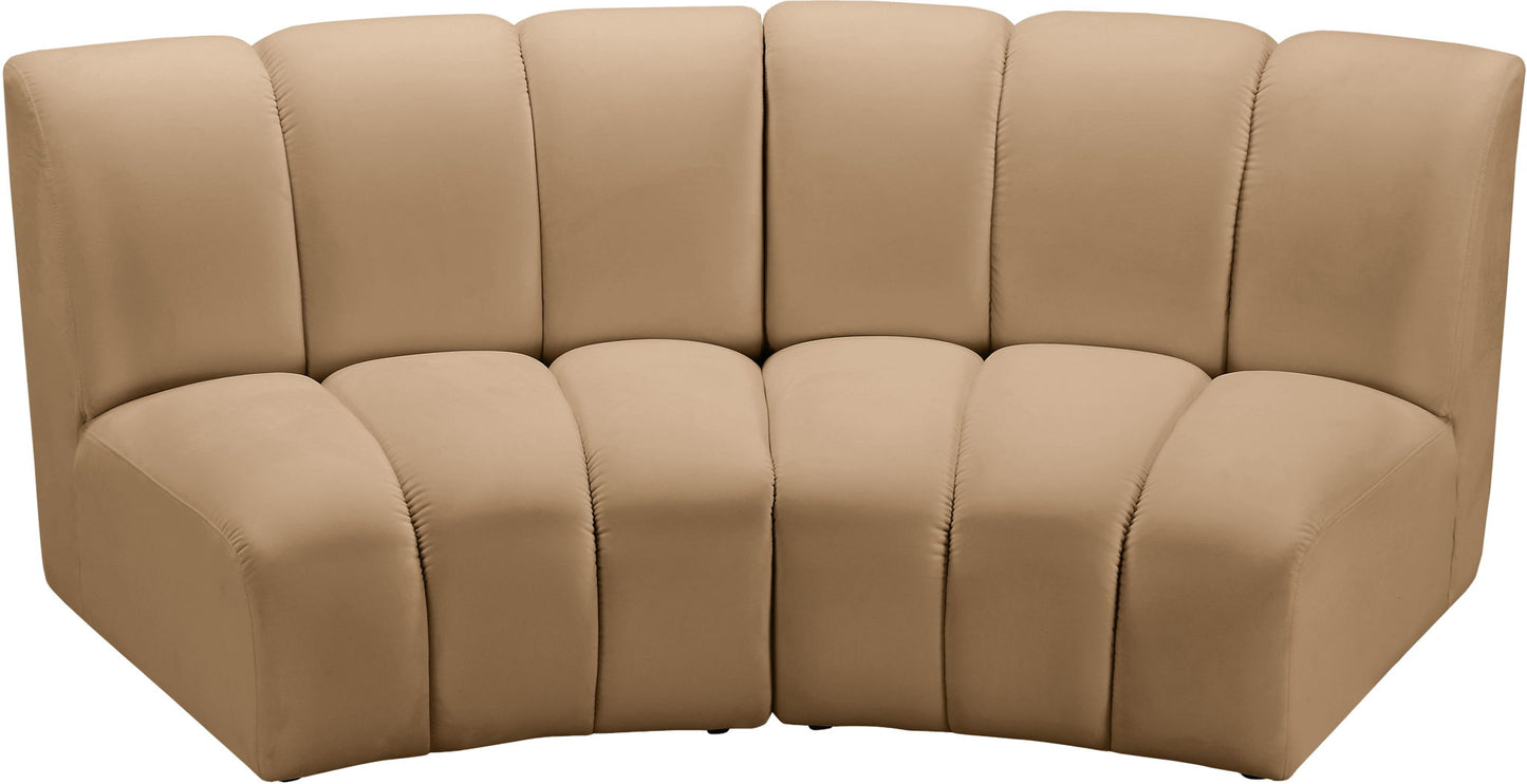 Infinity - 2 Piece Modular Sectional - Camel