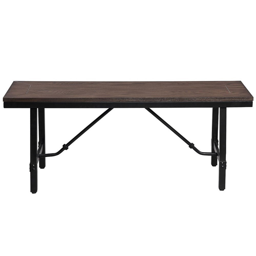 Mariatu - Bench - Oak & Black