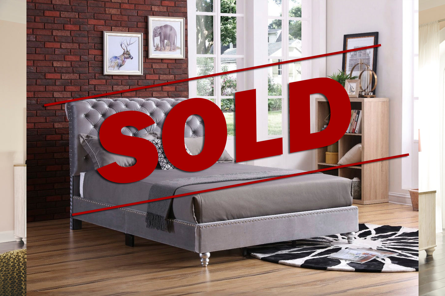 Full Size Bed -Floor Sample