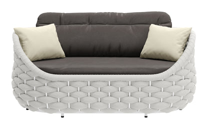 Coral Reef - Loveseat - Gray