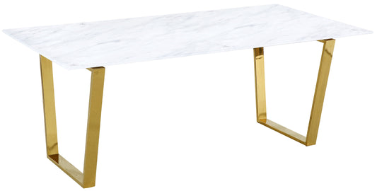Cameron - Dining Table - Gold