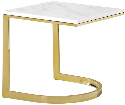 London - End Table - Gold
