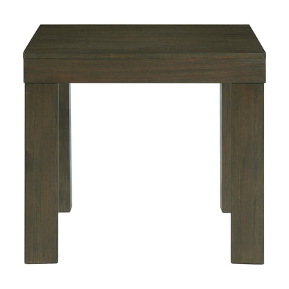 Grady - Square Occasional 2Pc Set With Coffee & End Table - Dark Brown