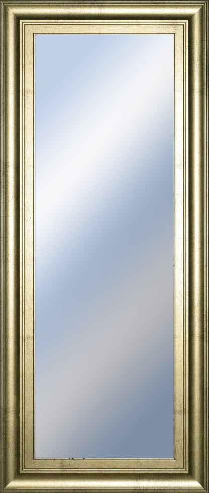 18x42 Decorative Framed Wall Mirror By Classy Art Promotional Mirror Frame #40 - Yellow