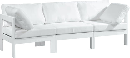 Nizuc - Outdoor Patio Modular Sofa - White - Modern & Contemporary