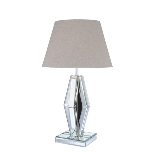 Britt - Table Lamp - Mirrored & Chrome