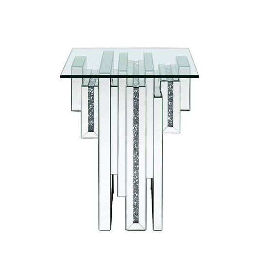 Noralie - End Table - Mirrored - Wood