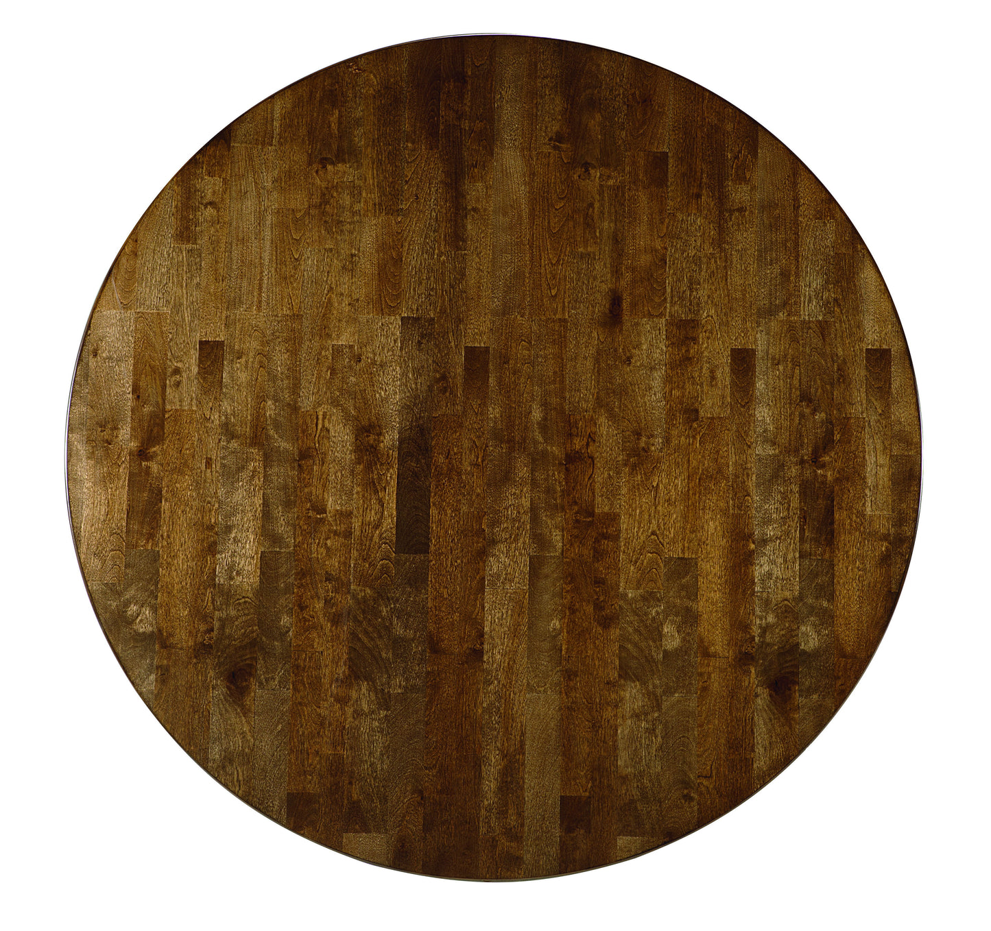 Kateri - Round Ped Table - Dark Brown