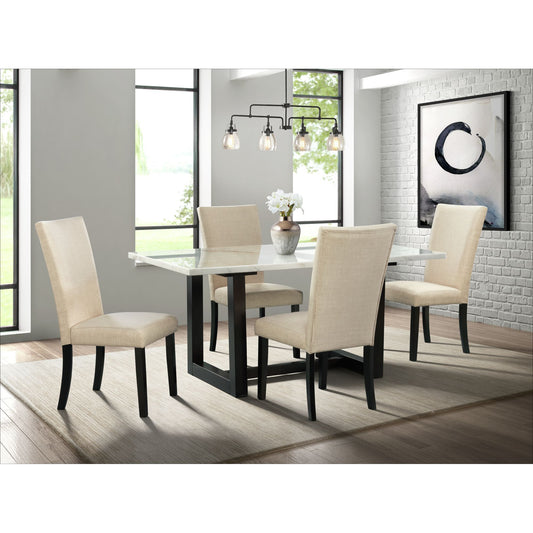 Felicia - 5 Piece Dining Set-Table and Four Chairs