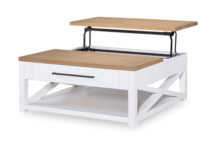 Franklin - Cocktail Table - White