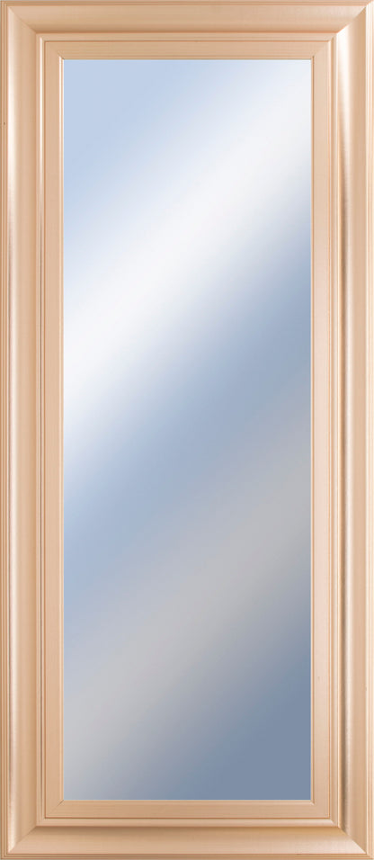 18x42 Decorative Framed Wall Mirror By Classy Art Promotional Mirror Frame #45 - Beige