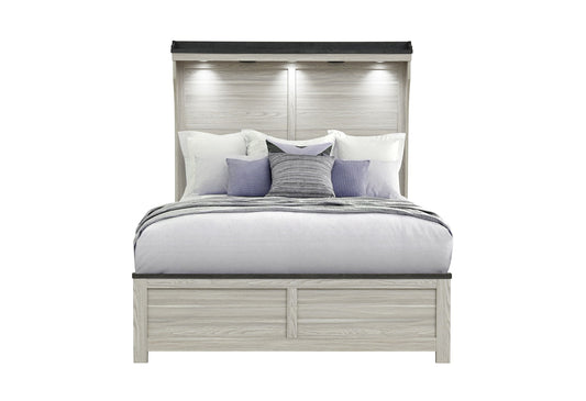 Ashley - Full Panel Bed - Brown