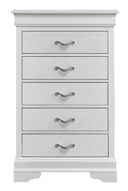 Lorana - 48" Chest - Silver Champagne