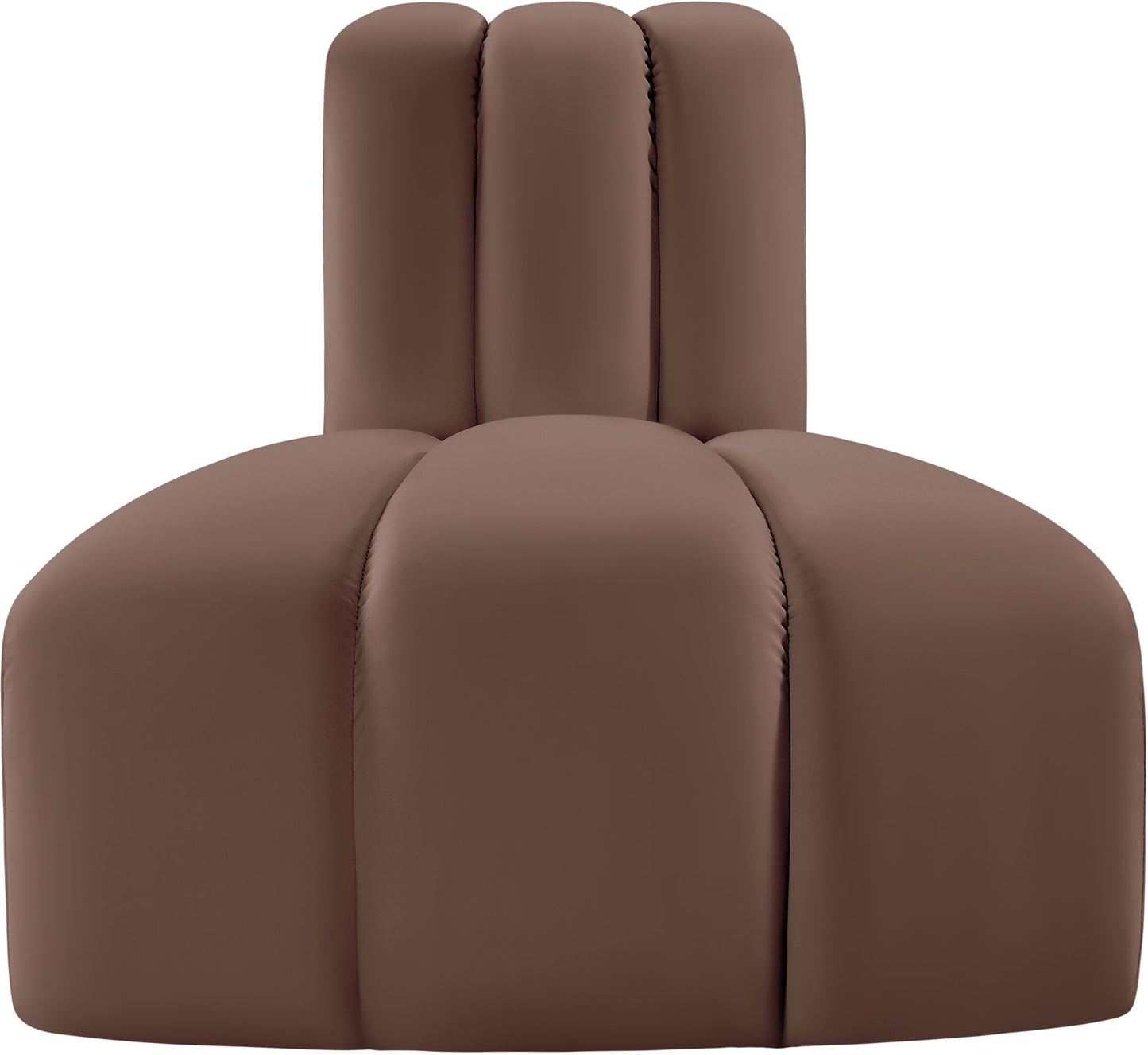 Arc - Faux Leather Reverse Corner Chair