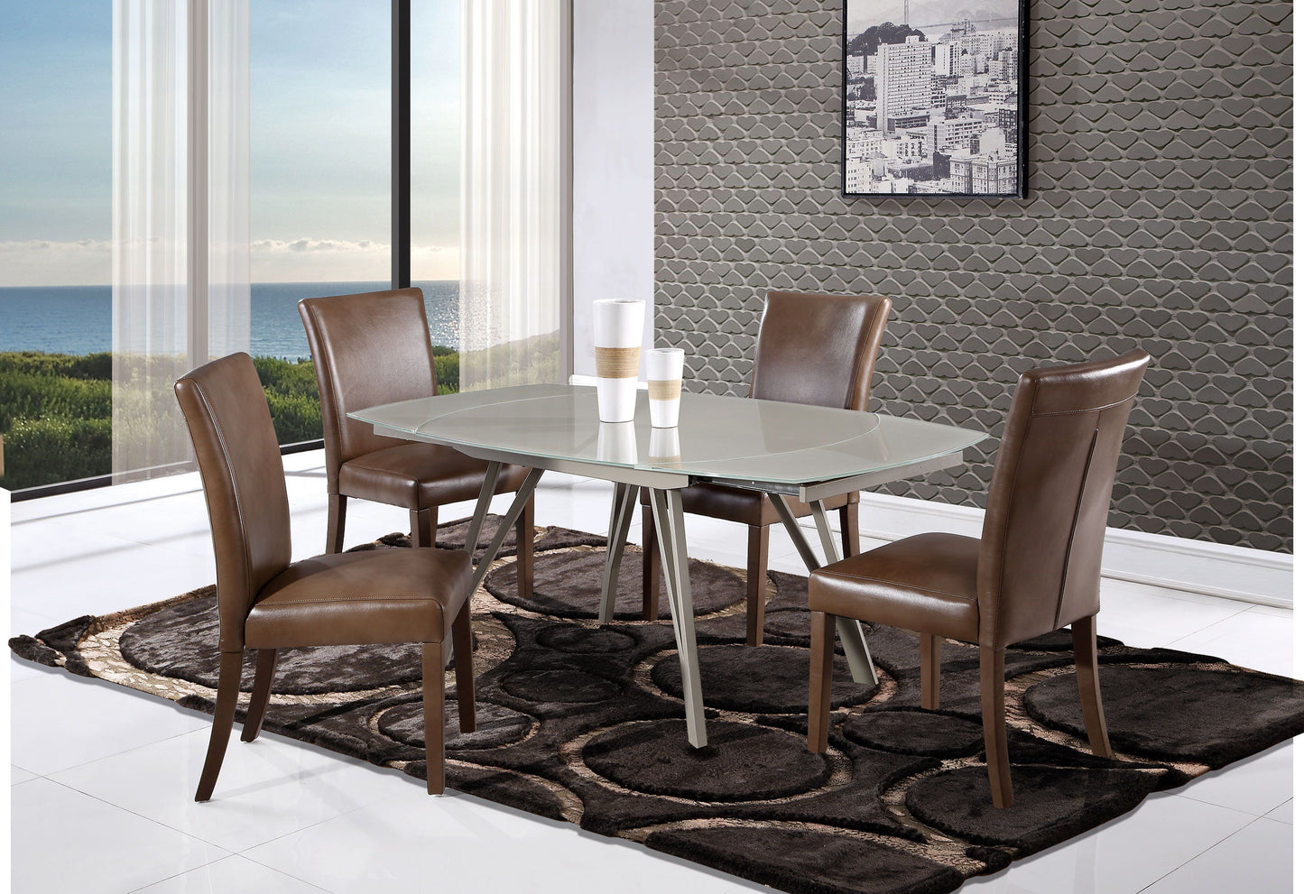 D6188 - Dining Chair - Walnut