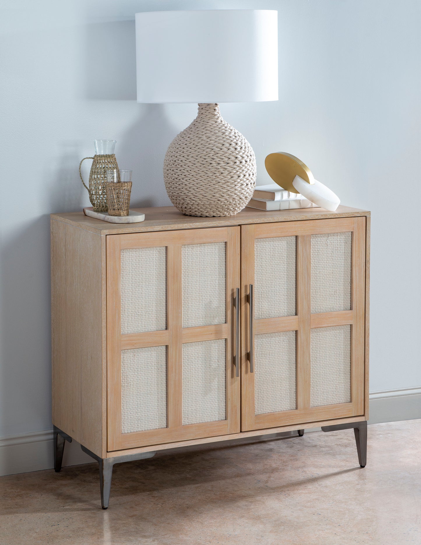 Biscayne - Bachelor Door Chest - Beige