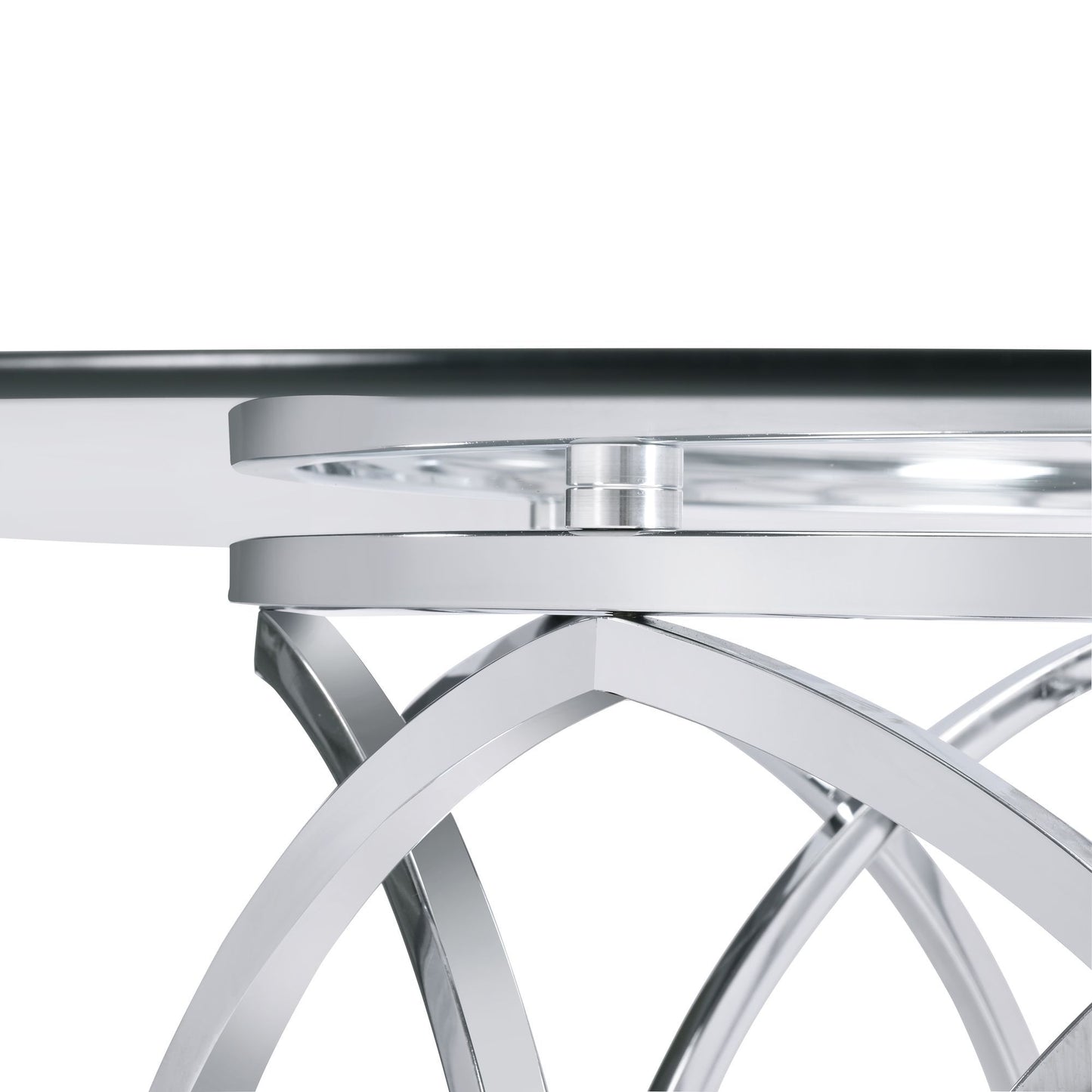 Merlin - Dining Table - Chrome