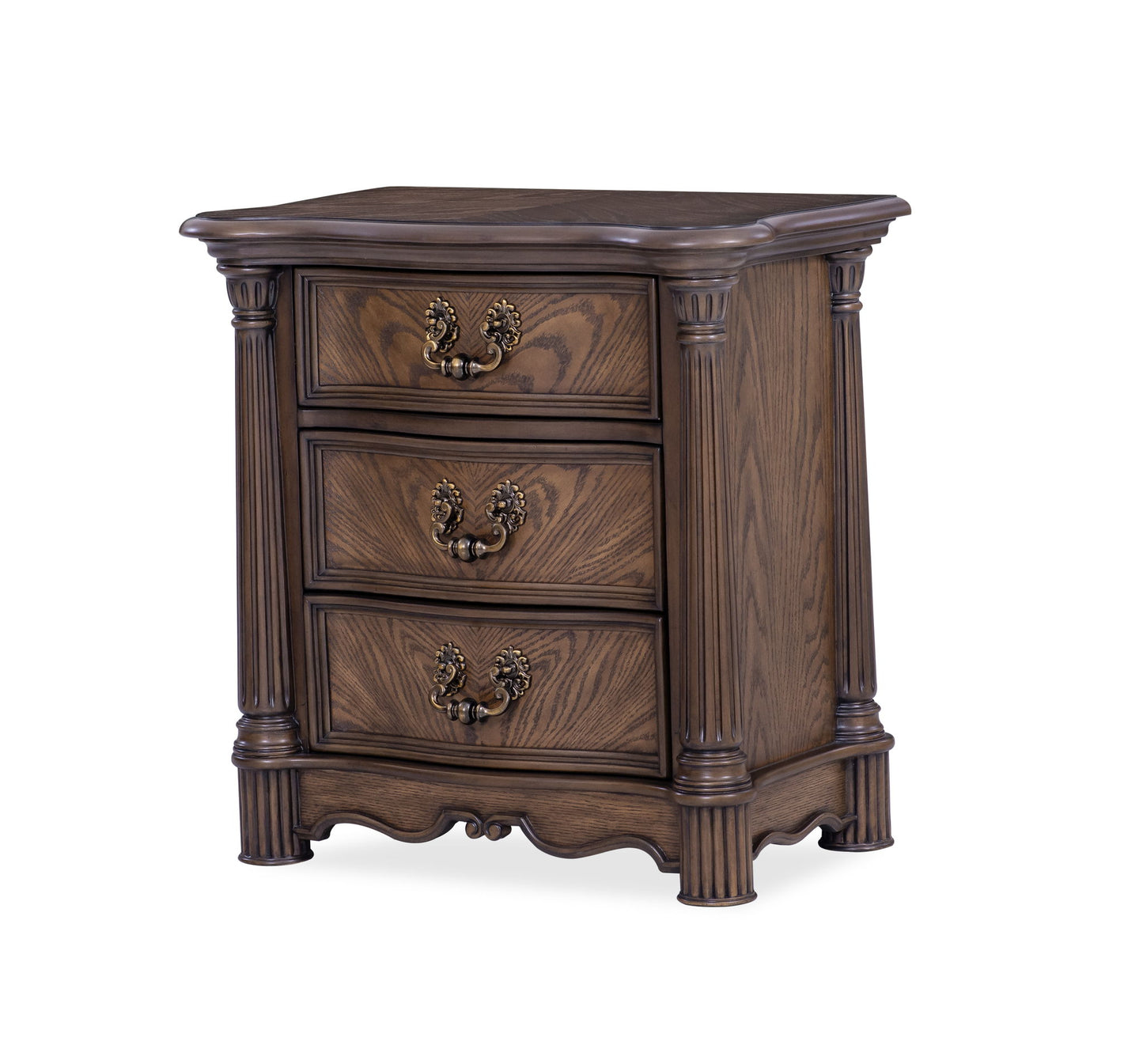 Nicole - Nightstand - Dark Brown