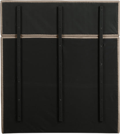 Adam - Linen Fabric Bed With 70.5" Headboard