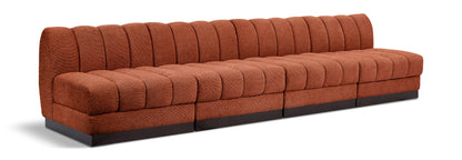 Quinn - 4 Seat Modular Armless Sofa