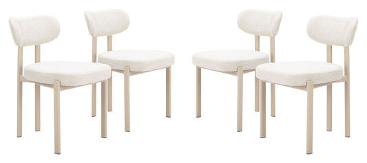 Aurea - Dining Chair (Set of 4) - Light Gray