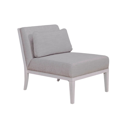 Allyson Park - Upholstered Accent Chair - Wirebrushed White