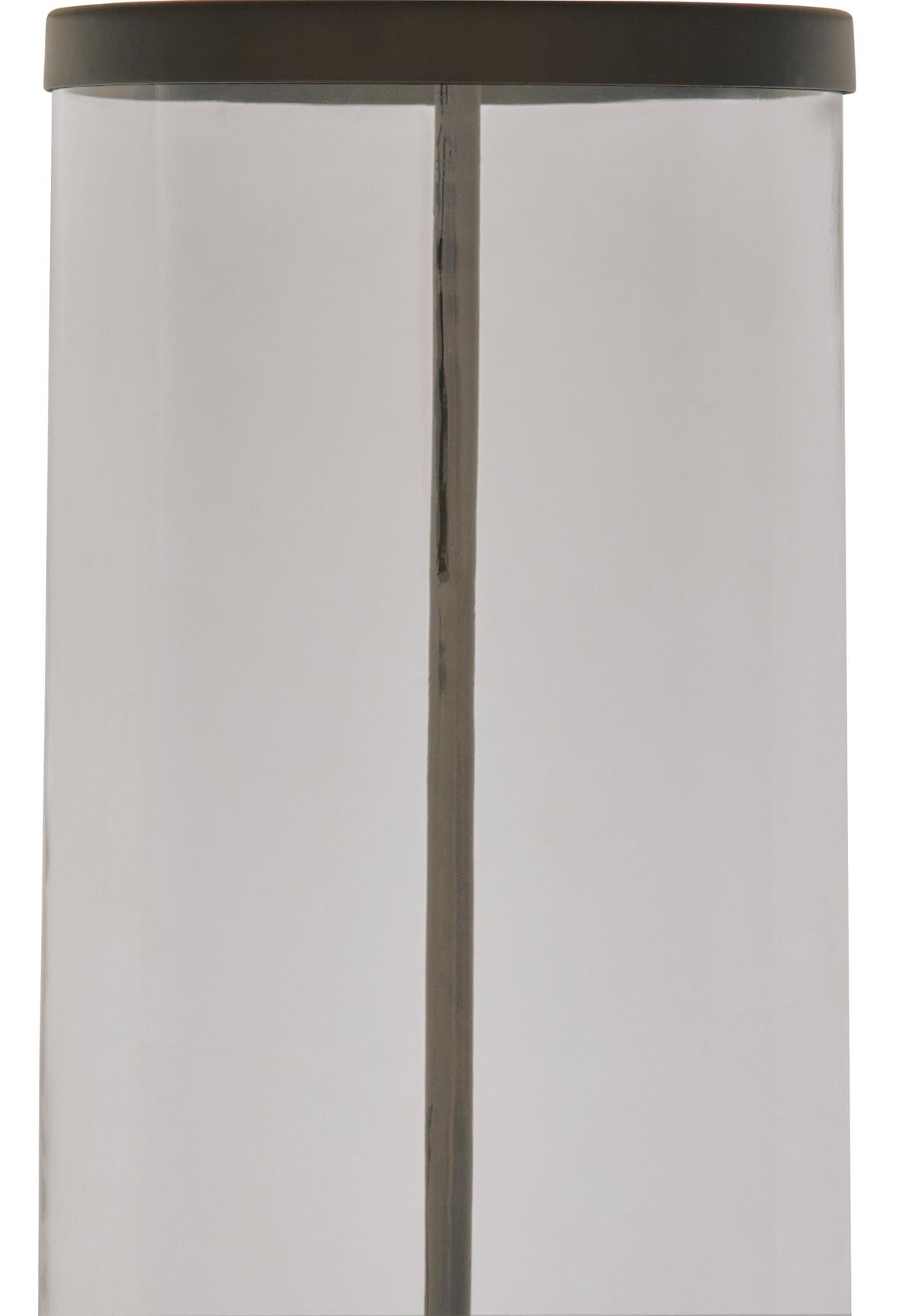 Junrow - Glass Table Lamp - Clear / Brown