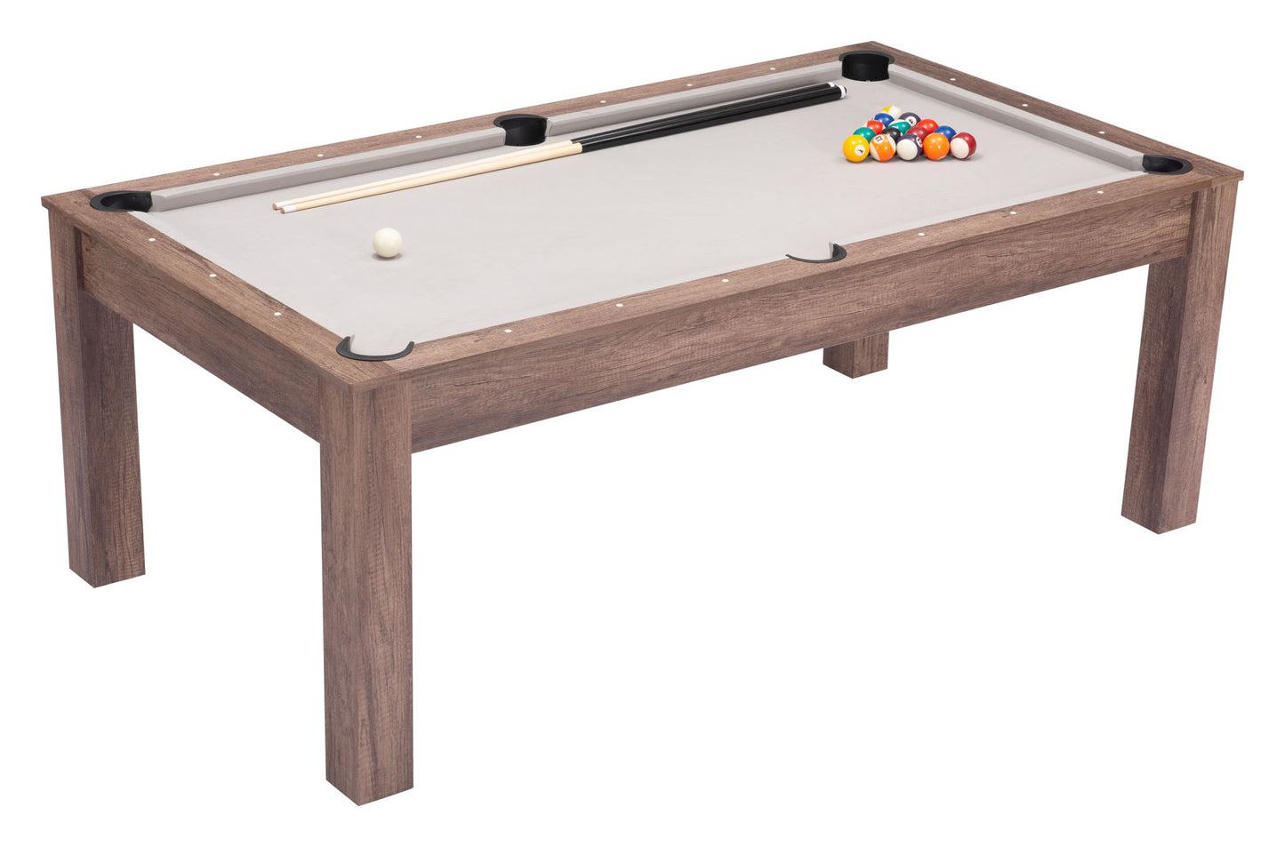 Bonkers - 3 In 1 Table With Pool Accessories - Brown