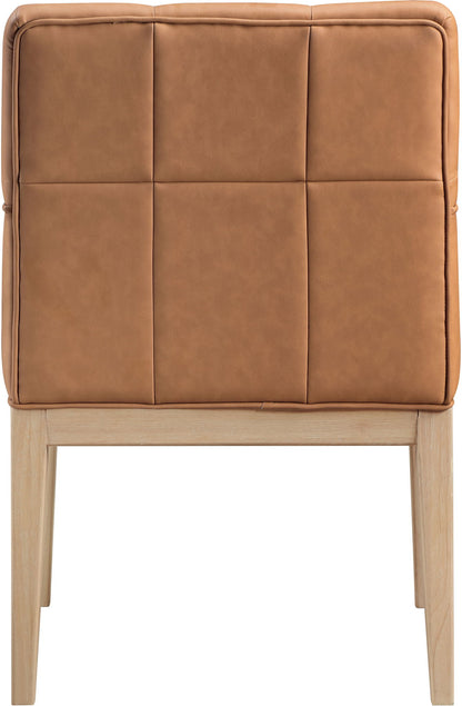 Adrian - Dining Arm Chair (Set of 2) - Light Brown Legs