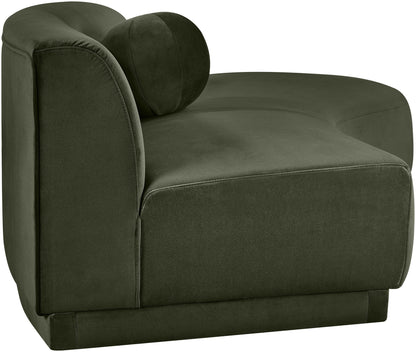 Avra - 86" Velvet Performance Fabric Upholstered Sofa