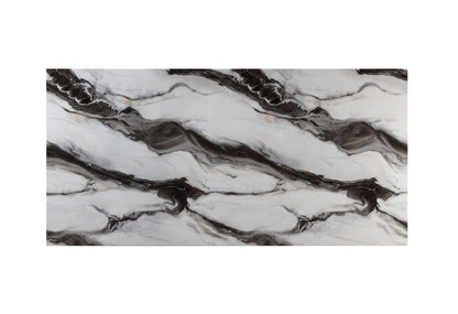 D12 - 5 Piece Dining Room Set (Dining Table And 4 Dining Chairs) - Black / White